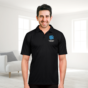 Polyester polo shirts clearance
